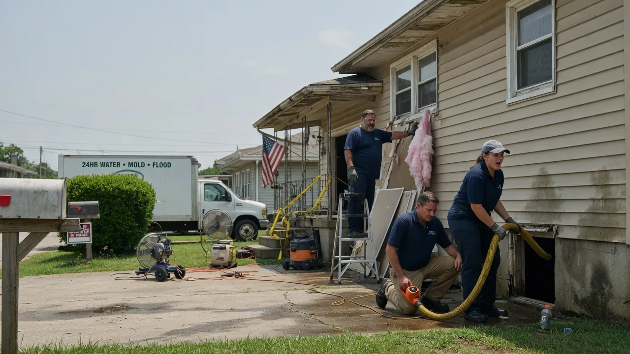 Water Damage Repair in Hillsboro, AL near me